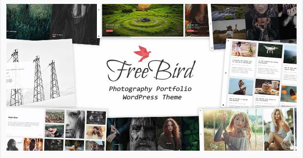 FreeBird - Photography Portfolio WordPress Theme