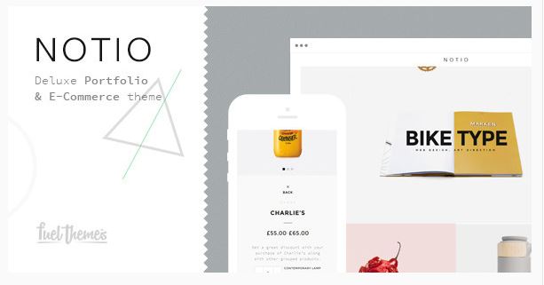 Notio - Deluxe Portfolio Theme WordPress Theme